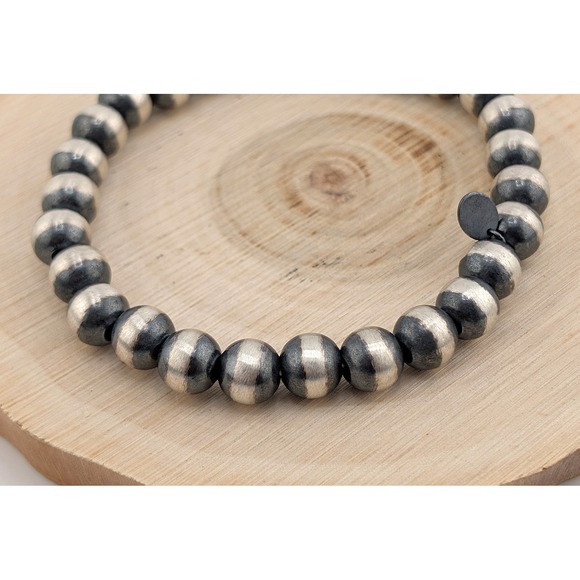 Navajo Style Bracelet Hand-Strung Elastic Native Jewelry Size 7 *** - Picture 2 of 7